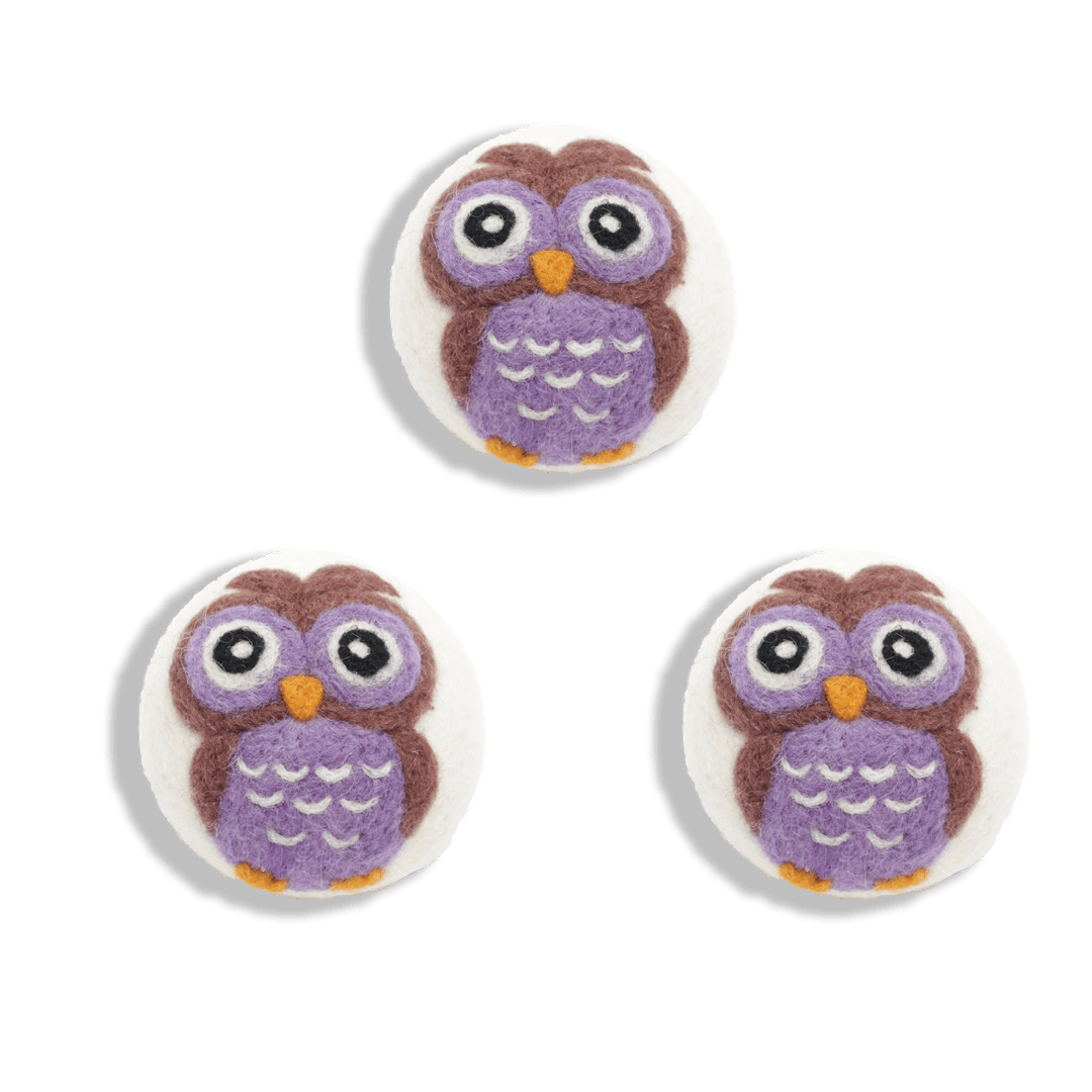 Organic Wool Dryer Balls 3-Pack